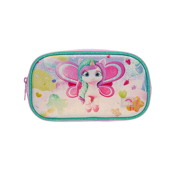 Cartuchera Escolar Filgo 2026 3D Pouch Unicornio Art.CA26-P3D-034